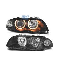 FARI BMW E46 BERLINA 98-01 ANGEL EYES HALOGENO FON