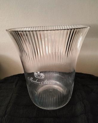 Elegante secchiello ghiaccio in acrilico  