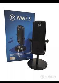 Microfono Elgato Wave 3 – Perfetto per Streaming!
