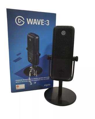 Microfono Elgato Wave 3 – Perfetto per Streaming!
