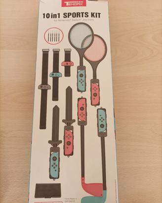 kit sport Nintendo switch 1 10 in 1 NO SPEDIZIONE 