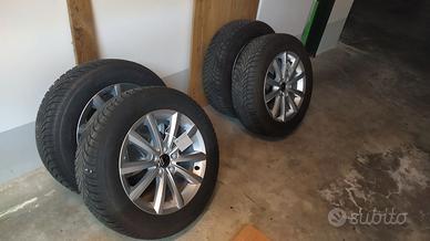 gomme invernali complete di cerchio volkswagen