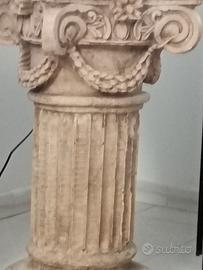 colonna in marmo di botticino 
