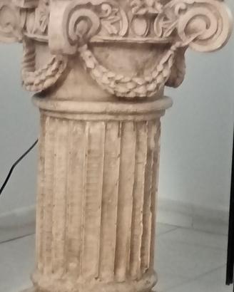 colonna in marmo di botticino 