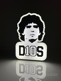 Lampada led Maradona D10S