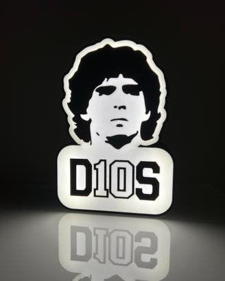 Lampada led Maradona D10S