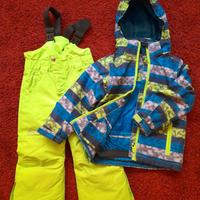 Tuta sci unisex - taglia 5 anni - statura 110 cm