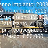 IVECO MAGIRUS - Camion con impianto alleggerito