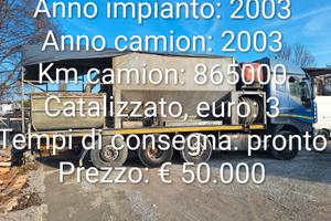 IVECO MAGIRUS - Camion con impianto alleggerito