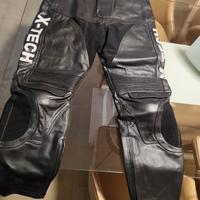 PANTALONI DA MOTO IN PELLE 