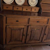 Mobile credenza in legno con 6 ante