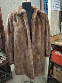 Giacca donna lunga in Visone Demi Boef