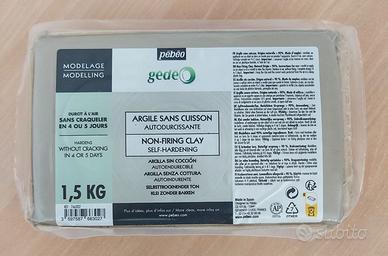 Panetto di Argilla Pèbèo - Autoindurente da 1,5 kg