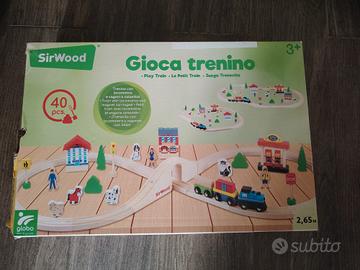 trenino in legno 