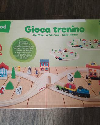 trenino in legno 