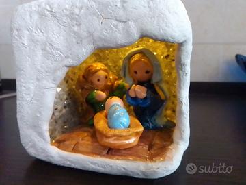 decorazioni Natale, presepe 