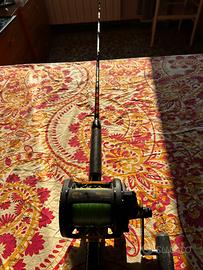 Canna e mulinello per drifting  tonno