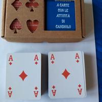 Carte da gioco 2 set da 2 mazzi