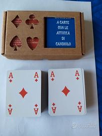 Carte da gioco 2 set da 2 mazzi