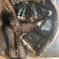 Stola di volpe argentata – elegante e soffice