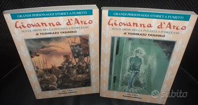 Fumetti manga yamato storici Giovanna D'Arco n.1,2