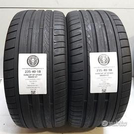 2 gomme 235 40 18 dunlop a45921