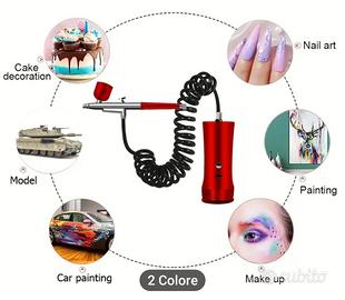 Kit aerografo con Compresore 