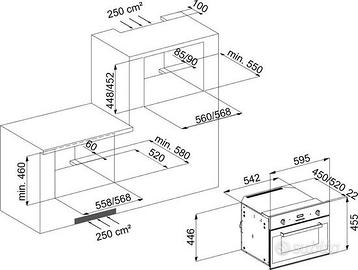 Forno Incasso microonde come nuovo