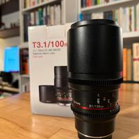 Samyang 100mm T3.1  macro