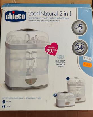 Sterilizzatore Chicco steril natural 2 in 1