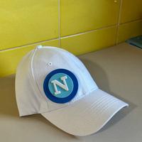 Berretto scudetto calcio Napoli Bianco