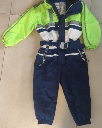 Tuta da sci BRUGI bambino 2-3anni