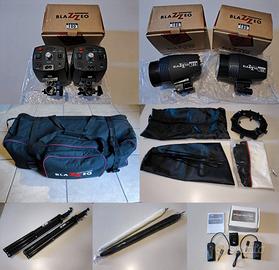 Flash blazzeo swift 180 Set fotografico da studio