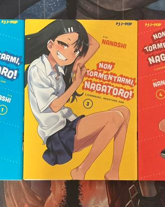 Manga non tormentarmi nagatoro vol. 1-3-4