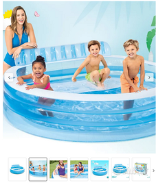 Piscina gonfiabile Intex 57190NP - Family Lounge