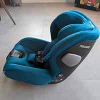 Seggiolino Recaro + 2 basi + fodera antisudore