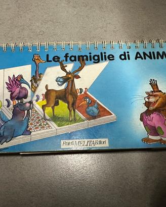 Libro animali vintage per bambini