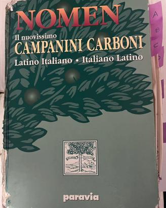 Dizionario Campanini Carboni di Latino