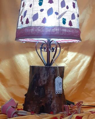 lampada rustica 