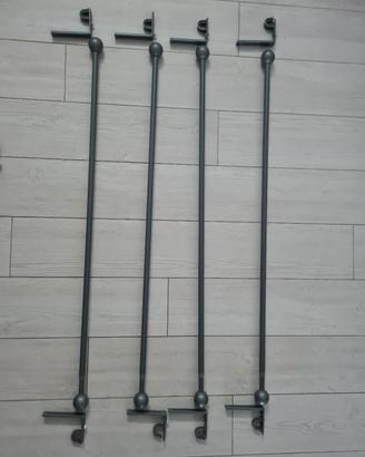4 bastoni per tenda