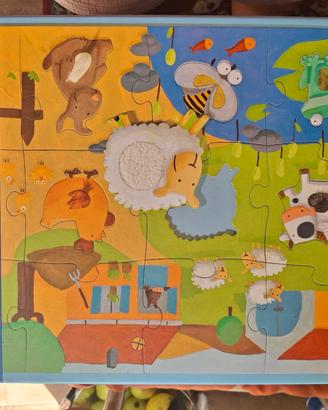 set 3 puzzle bambina