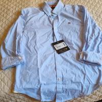 Camicia Napapijri uomo taglia S azzurra