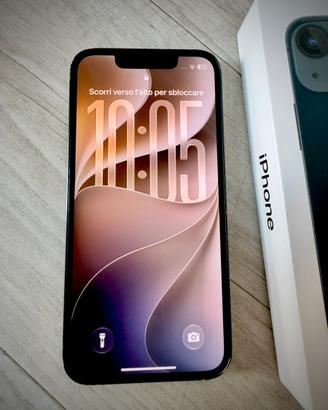 IPhone 13 mini 128GB nero con accessori originali