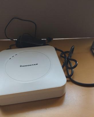 NVR videoregistratore AHD, VIDEOSTAR, 3 videocamer