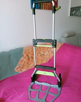 Carrello pieghevole in alluminio portata 100kg