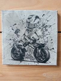 Quadretto VR46 – 20x20 cm