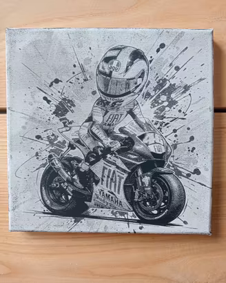 Quadretto VR46 – 20x20 cm