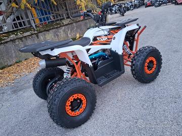 QUAD 125 R6 CON PORTAPACCHI ARANCIONE