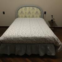 Letto una piazza e mezzo , testata imbottita