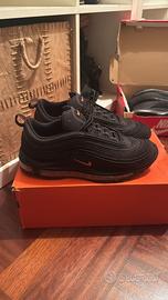 nike air max nere dettagli arancioni